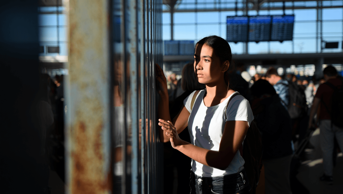 « Être entre deux mondes. »